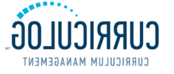 Curriculog logo in blue